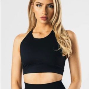 Alphalete Supreme Bra - black - xs